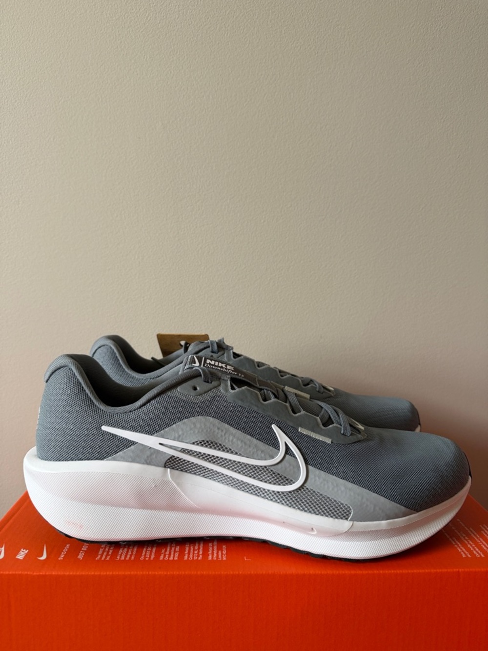 Nike Downshifter 13 Cool Grey FD6454-010 Men’s Size 14